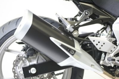 Slider výfuku pro Kawasaki Z750 '07 - '13, černý